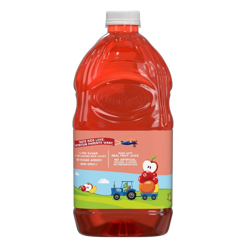 Ocean Spray Growing Goodness Cran Apple Peach Juice Drink - 64 fl oz Bottle