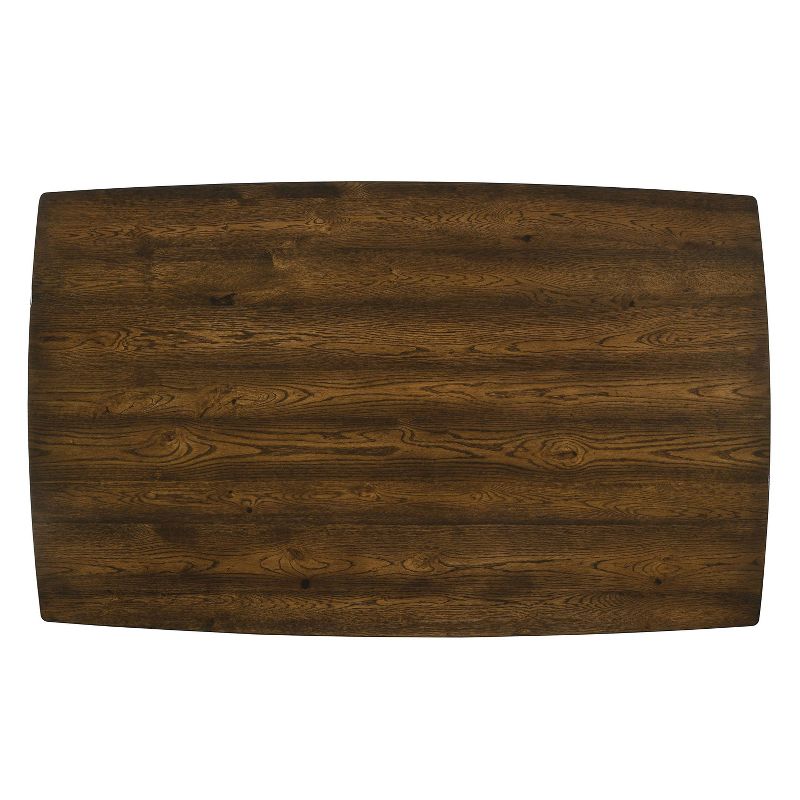 5pc Somers Dining Set Oak - HOMES: Inside + Out