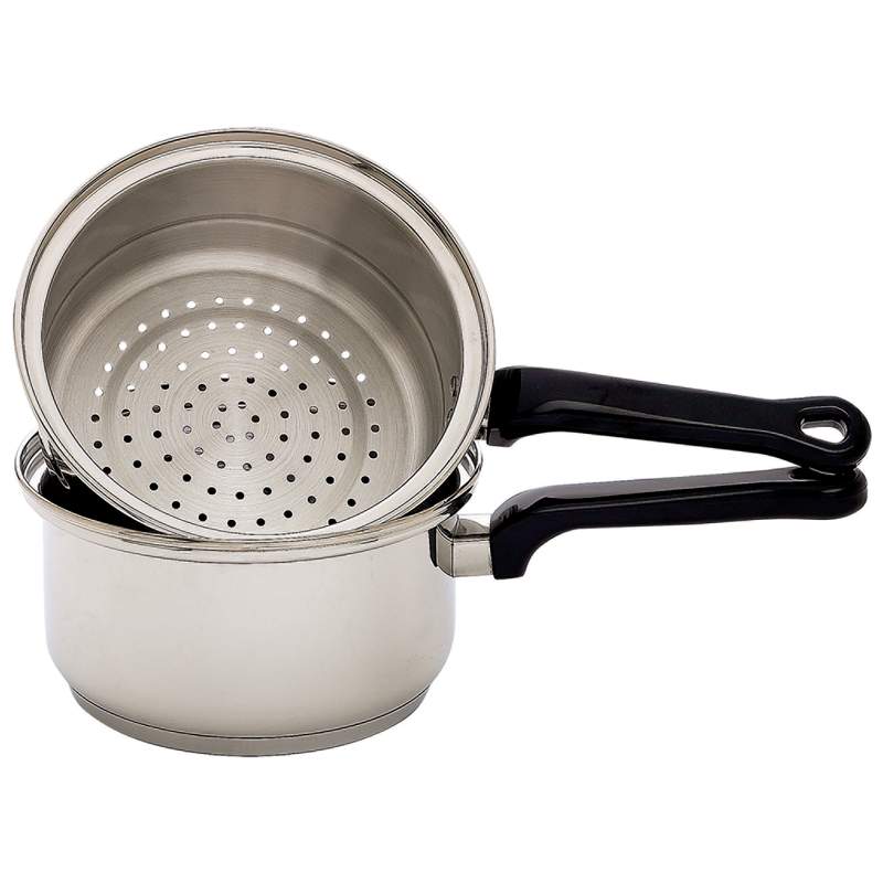 ScanPan Classic Black Recycled Aluminum 2-Piece Fry Pan Set 