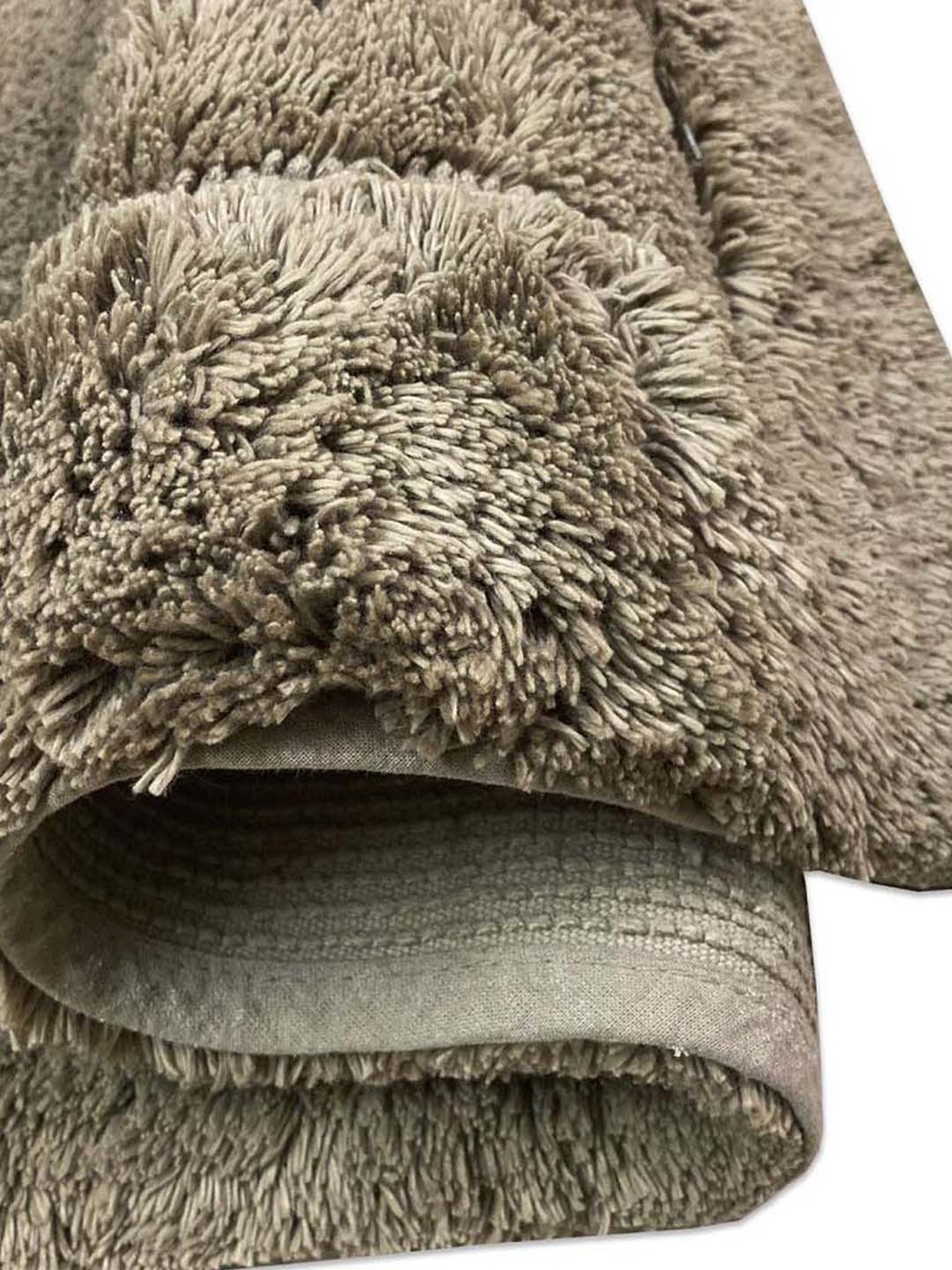 SPACES Brown Cotton Hygro Small Bath Mat