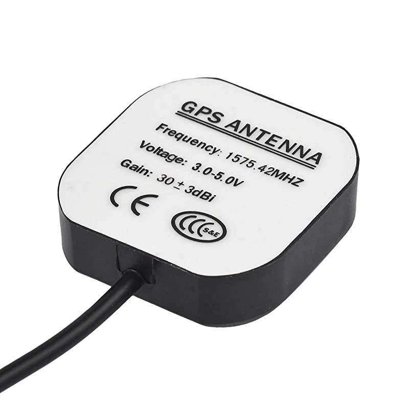 Vehicle Car Waterproof Active GPS Navigation Antenna with Fakra H Pink Connector Compatible with Ford F150 F250F550 Focus Edge Escape Expedition Explorer Fusion Mustang Taurus Truck SUV