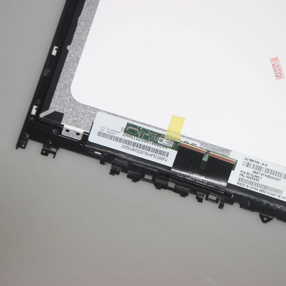 NT156FHM-A13 Lcd Touch Screen Assembly W/Bezel for Lenovo Edge 2-15 1580 5D10J34211