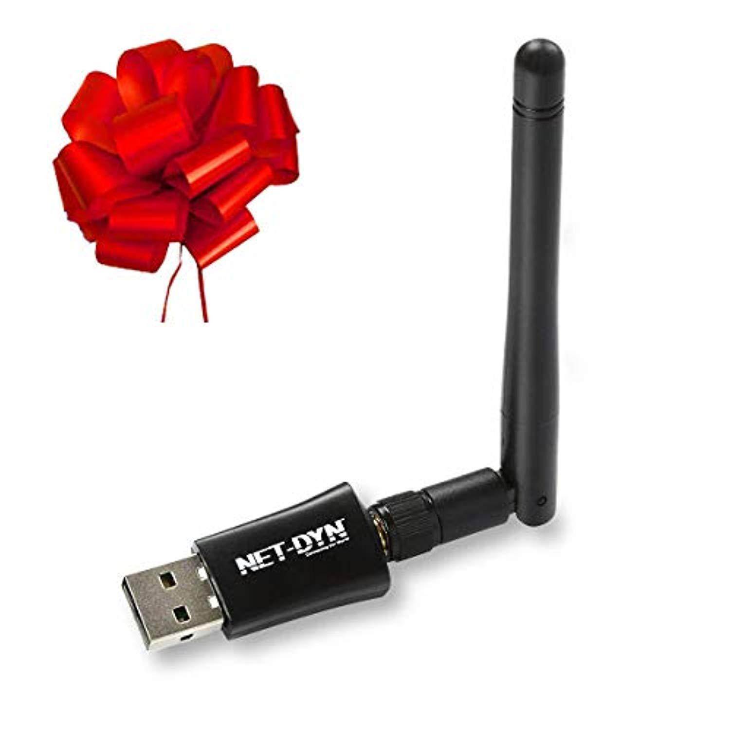 usb wireless wifi adapter dual band, ac600, 150mbps on the 2.4ghz band + 433mbps on the 5ghz, top dual band antenna model, by n