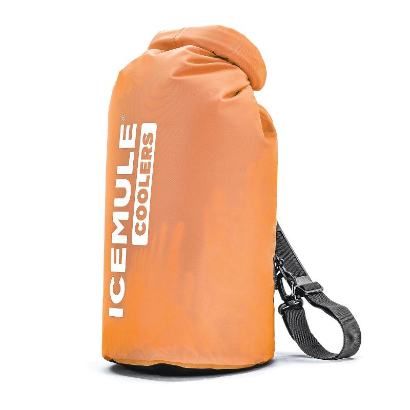 IceMule Classic Small Collapsible Portable Soft Side Roll Top 10 Liter 6 Can Lightweight Insulated Waterproof Leak Proof Backpack Cooler Sling Bag