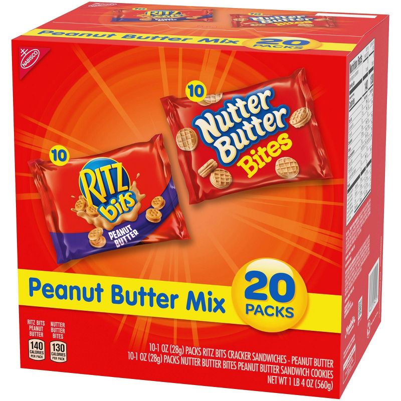 Nabisco Peanut Butter Mix Bites - 20ct/4oz