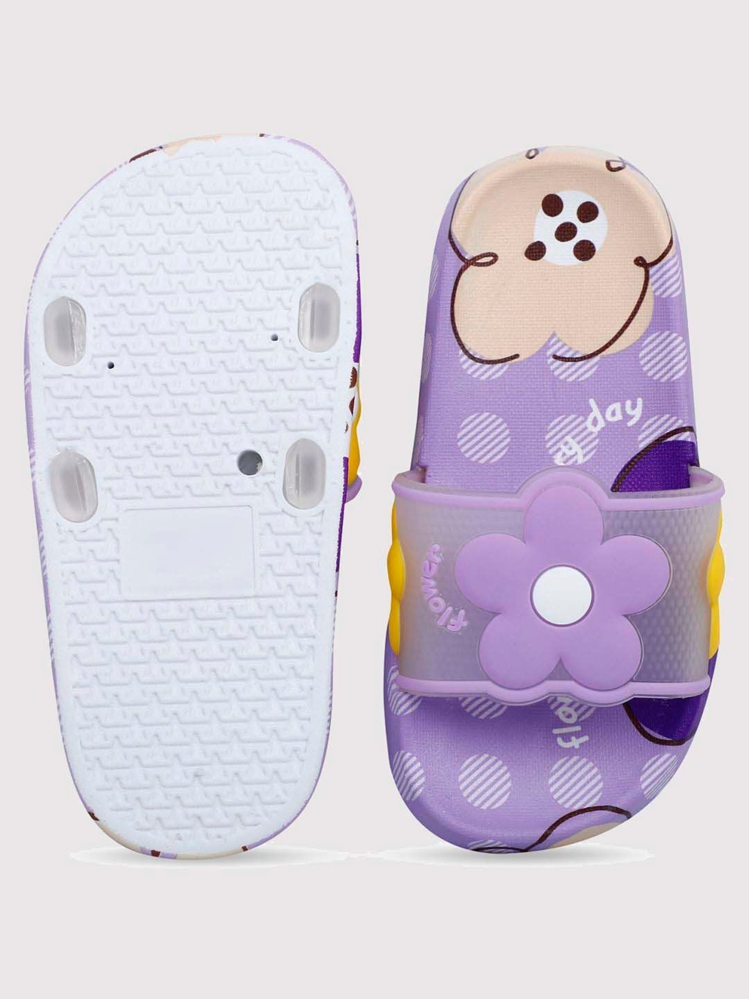 Baby Moo Girls Purple Casual Slip on