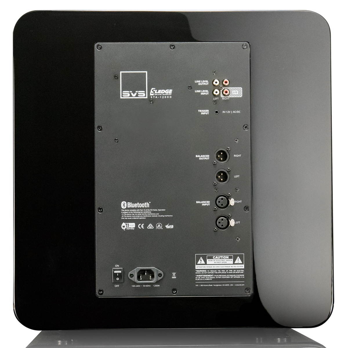 SVS SB-4000 13.5" 1200W Sealed Box Subwoofer (Premium Black Ash)