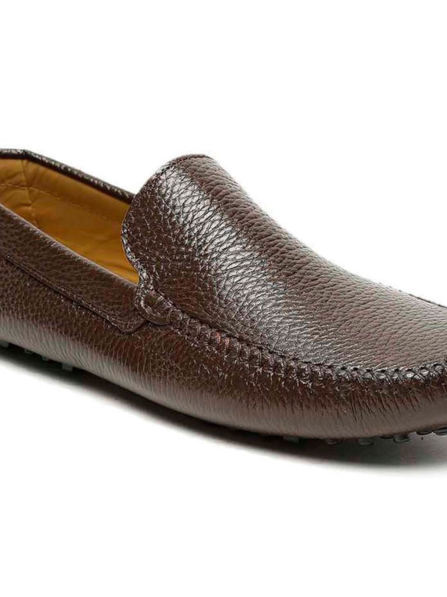 Teakwood Leathers Men's Brown Casual Loafers