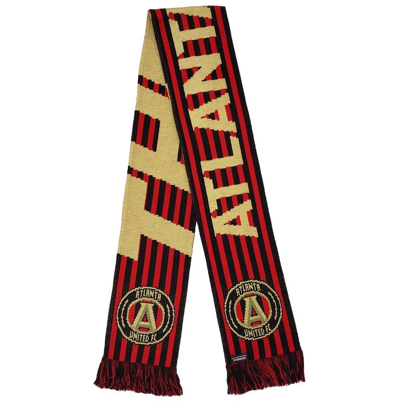 MLS Atlanta United FC Knit Striped Scarf