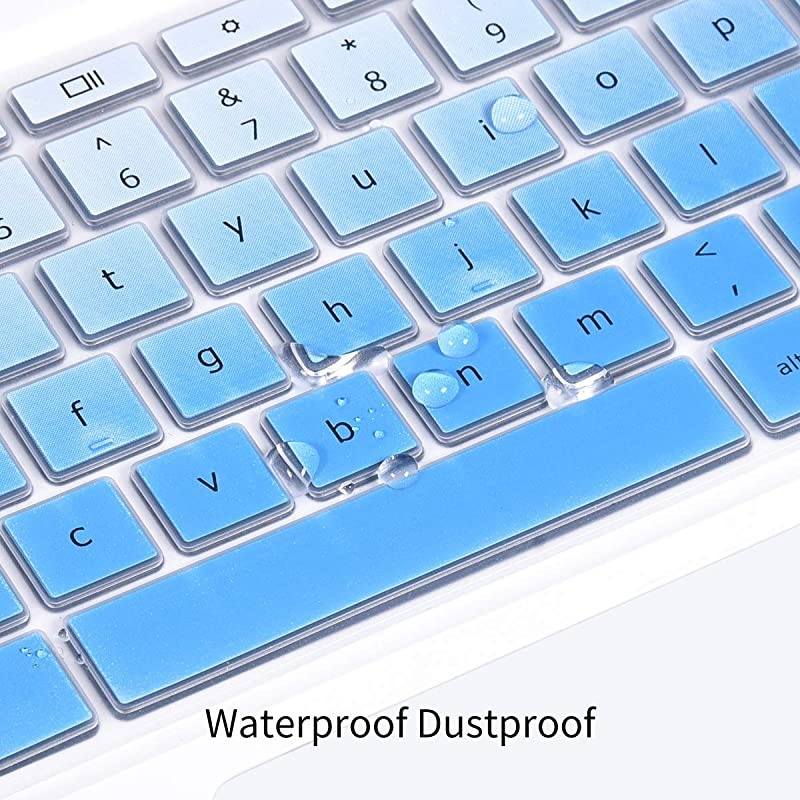 Cover for Acer Chromebook Spin 11 311 CP311 511 512/Chromebook R11 CB3-131 CB3-132 CP311 C738T CB5-132T/Chromebook Spin 713 CP713 R13 CB5-312T/Acer Chromebook 14 15, Ombre Blue