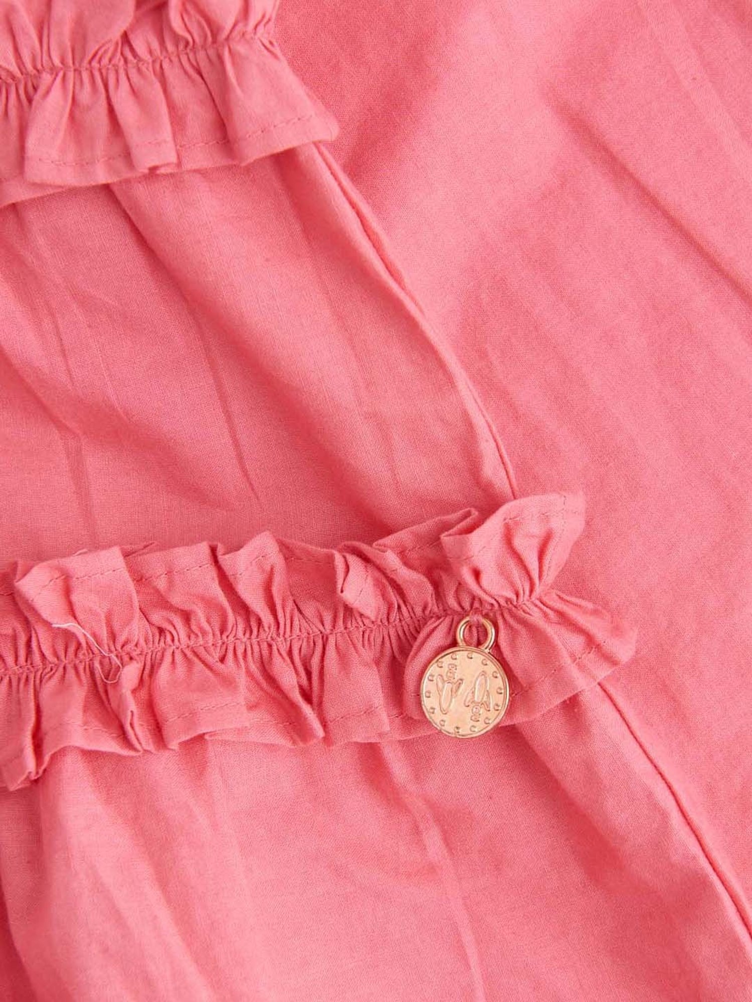 Angel & Rocket Kids Red Cotton Regular Fit Full Sleeves Top