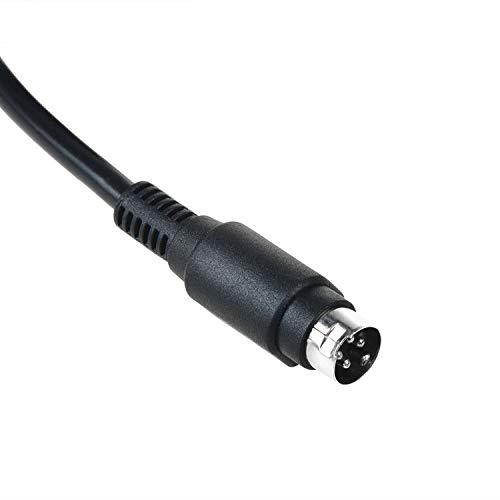 SLLEA 4-Pin DIAC/DC Adapter for Partner Tech PT-5500 All-in-One POS Terminal PartnerTech PT5500 Power Supply Cord Cable PS Charger Mains PSU