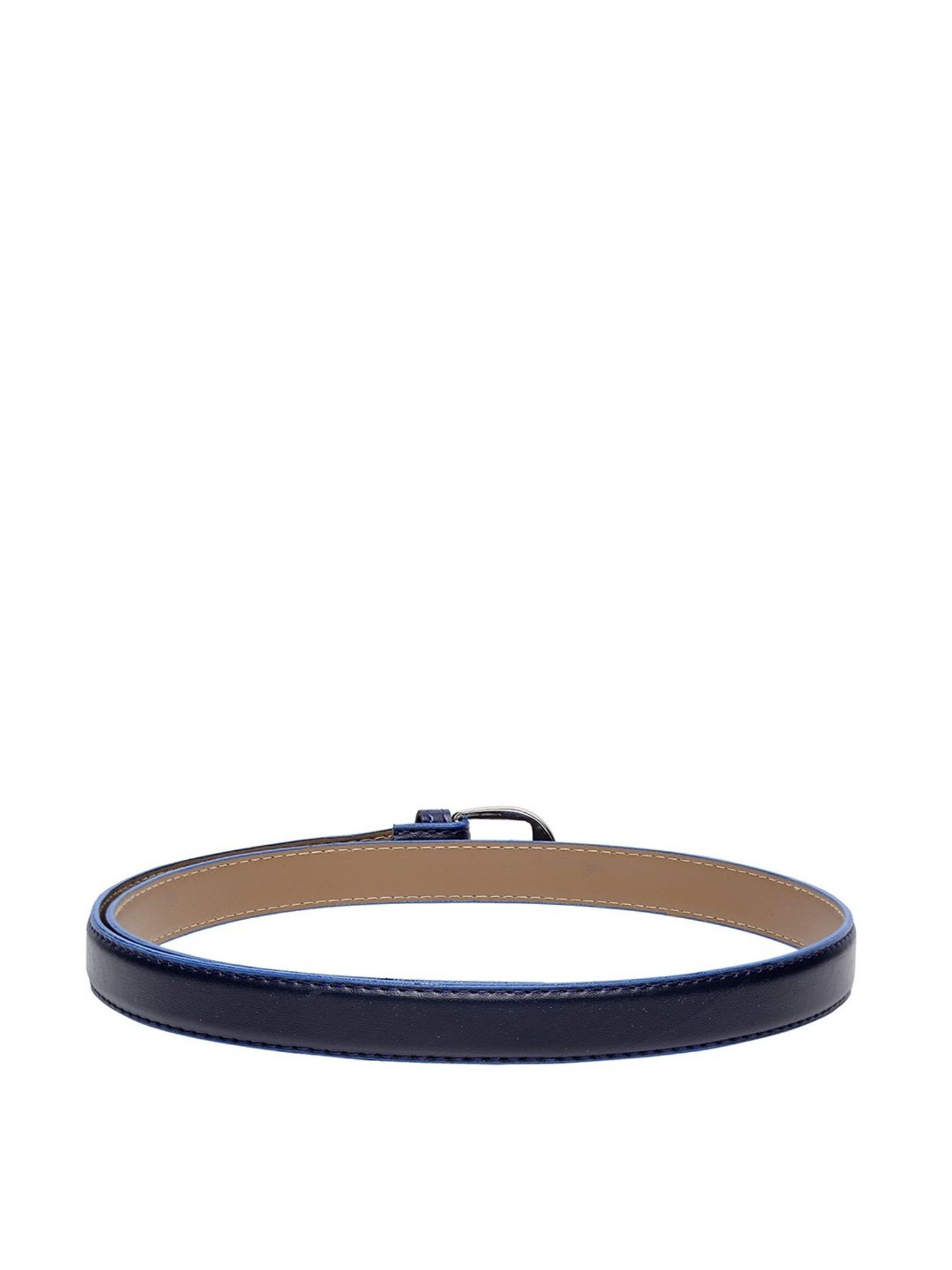 Apsis Navy PU Waist Belt for Women