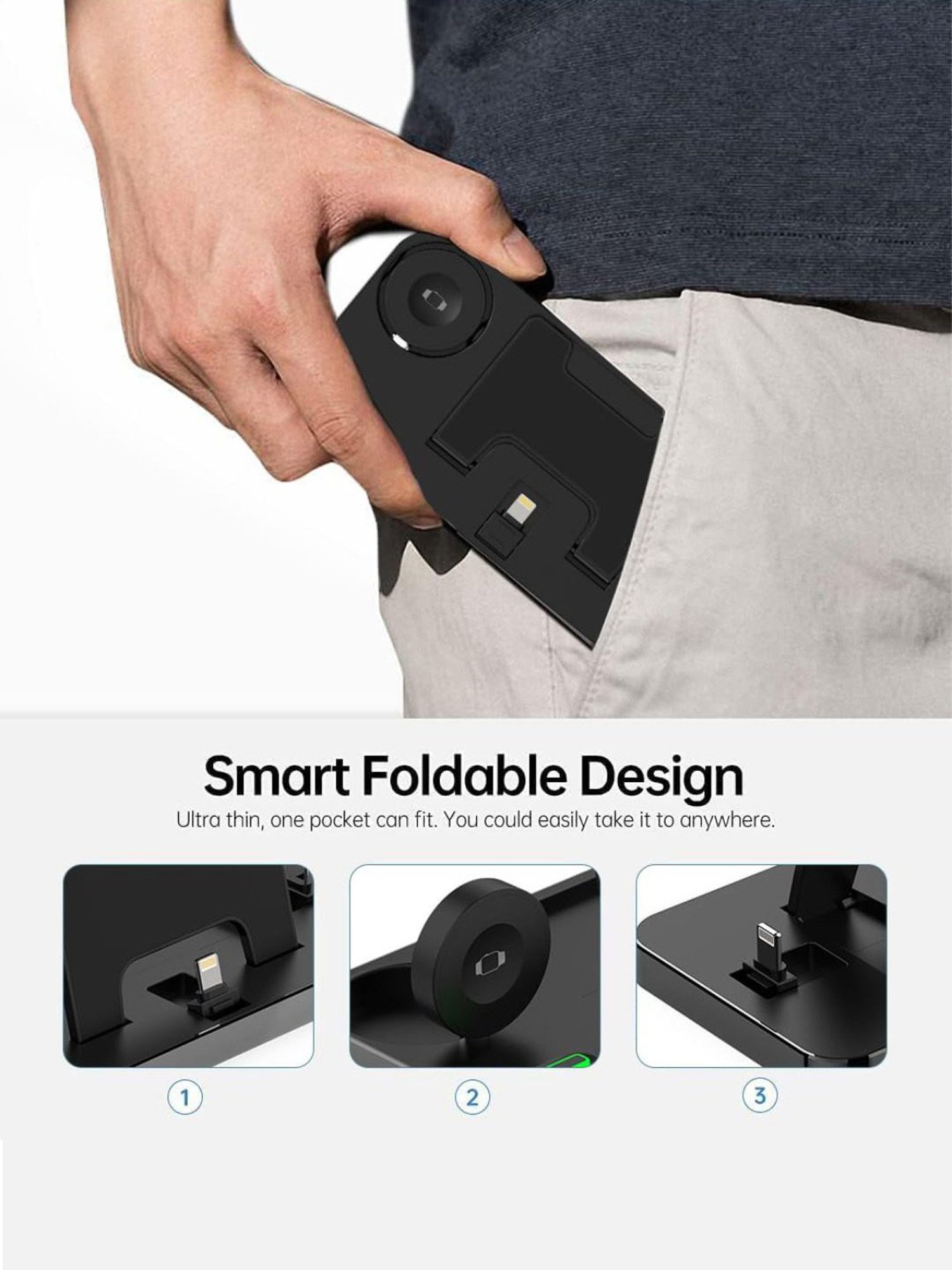 Stuffcool Nuevo PD20W Smallest Wall Charger for Latest iPhone 15,14,13,12 (Yellow)