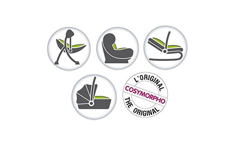 Babymoov Cosymorpho Universal Newborn Cushion | Ultra-Comfortable Body Pillow and Flat Head Prevention | Provides Support in all Baby Gear