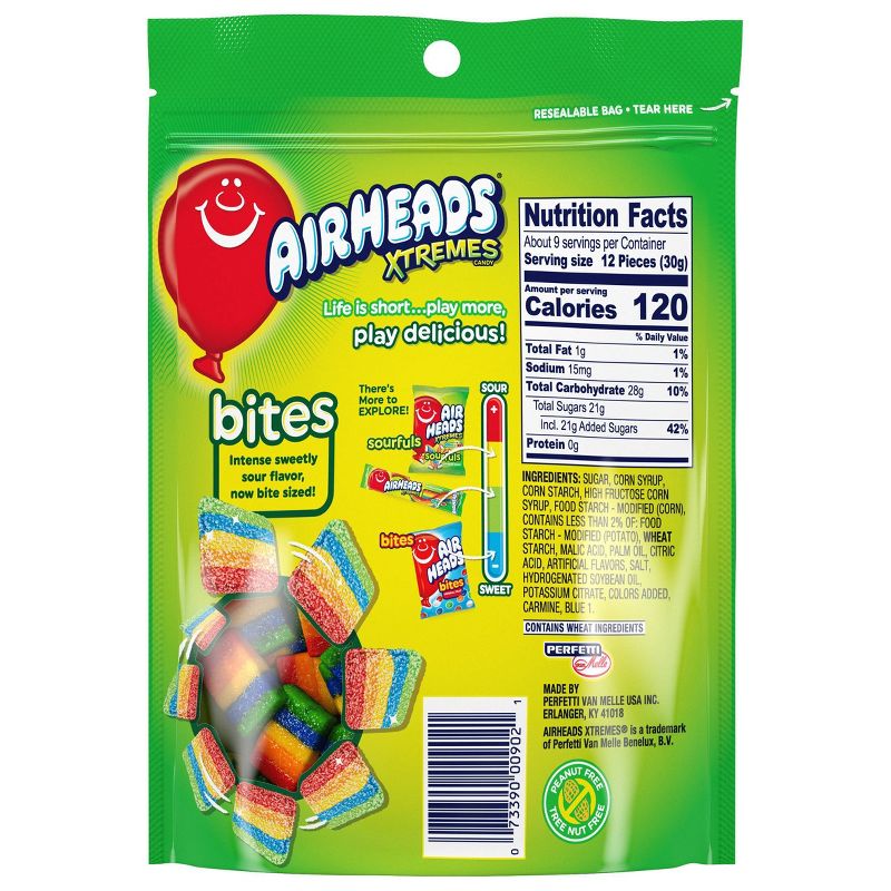 Airheads Xtreme Rainbow Berry Bites - 9oz