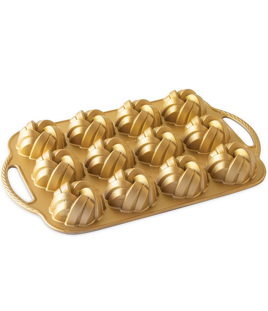 Nordic Ware 75th Anniversary Braided Mini Bundt Pan