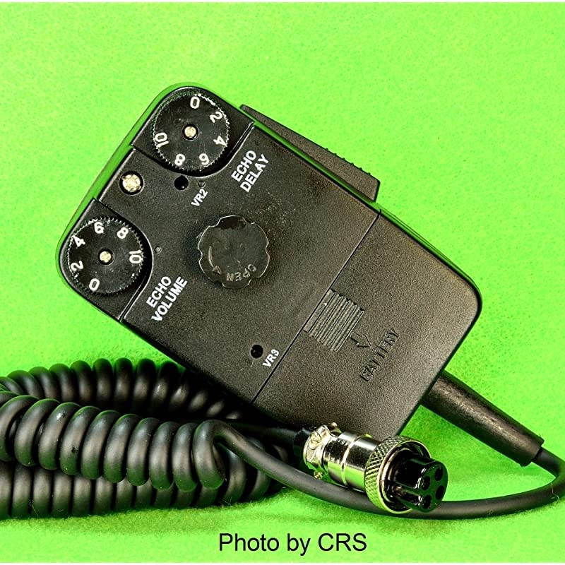 PowerTornado Echo Mic for CBHam Radio 4 pin CobraUniden DM1000