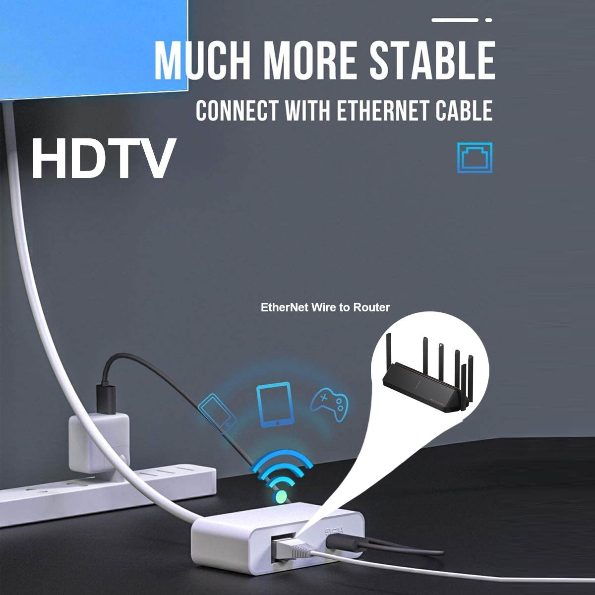 Wireless HDMI-compatible Video Transmitter & Receiver Extender Display Adapter Dongle for TV Monitor Projector switch PC