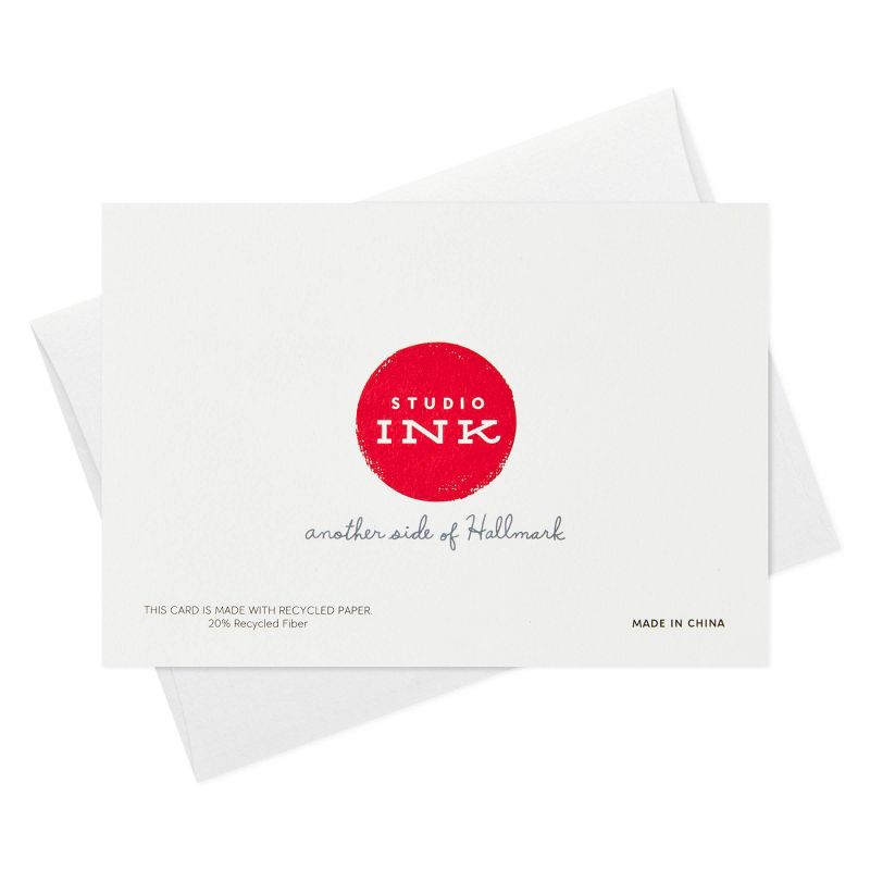 8ct Hallmark Studio Ink Polar Bear in Stocking Boxed Cards