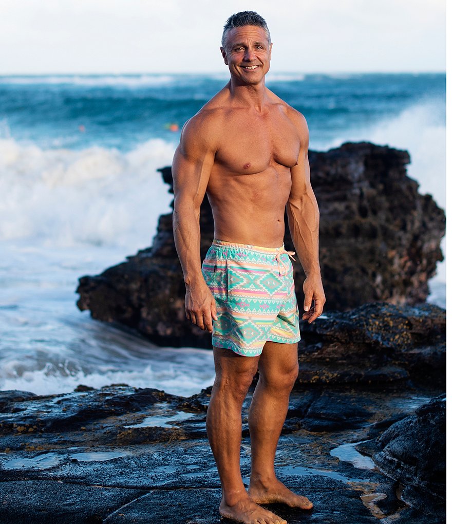 Chubbies The En Fuegos 5.5#double; Inseam Stretch Swim Trunks