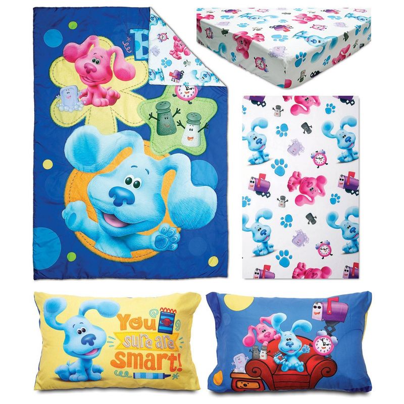 Toddler Blue's Clues Bedding Set