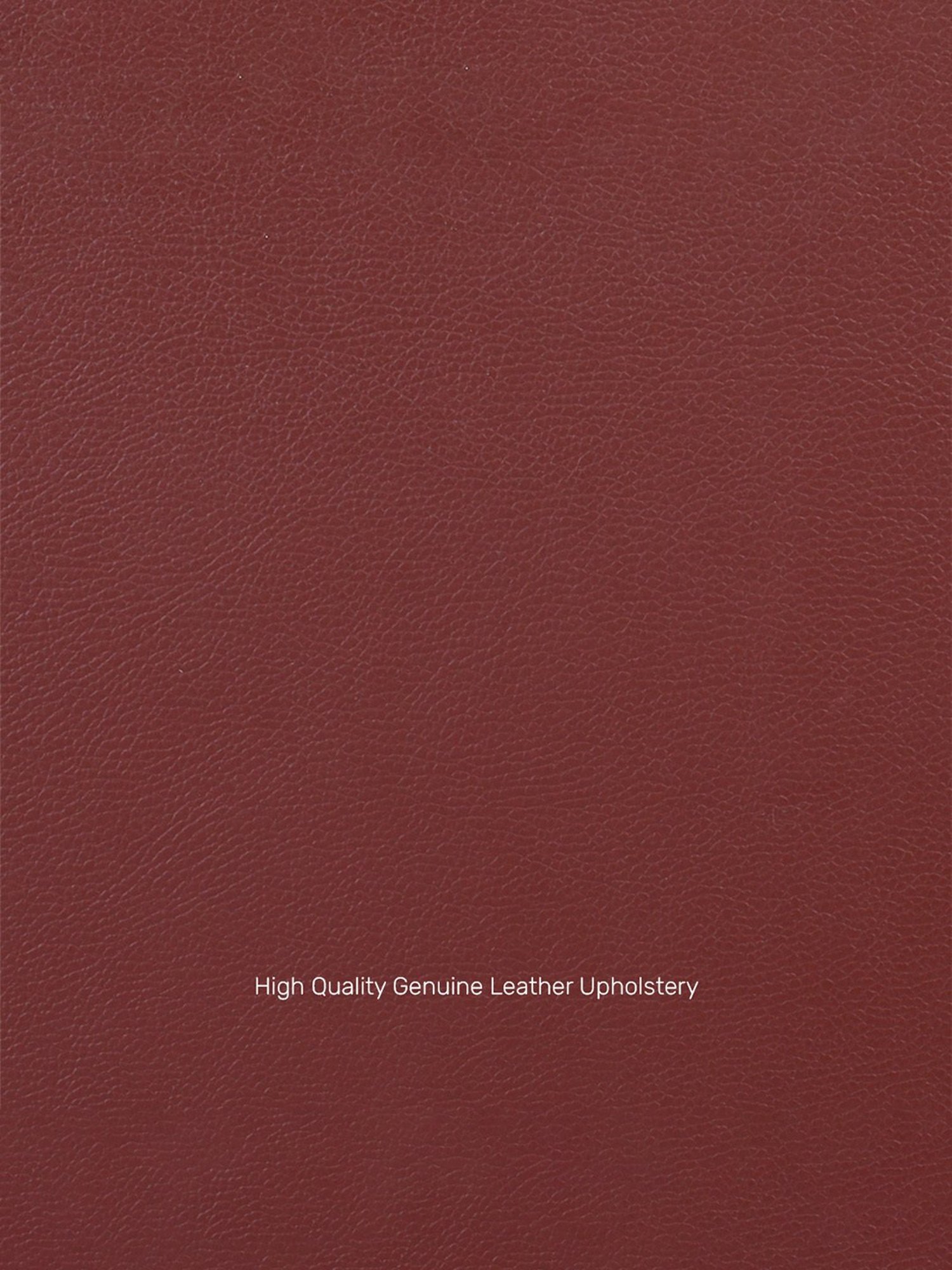 Durian Patrick Brick Red Leather 1 Seater Sofa