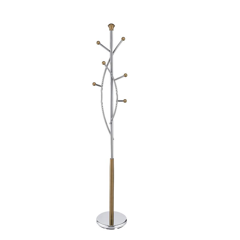 Quatro Umbrella Stand & Coat Rack Steel - Adesso