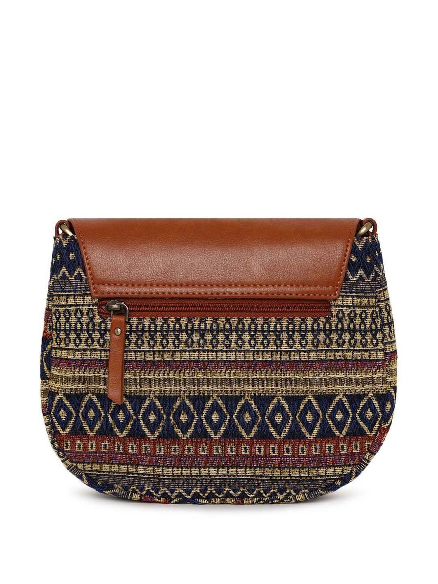 KLEIO Multicolor Textured Medium Sling Handbag