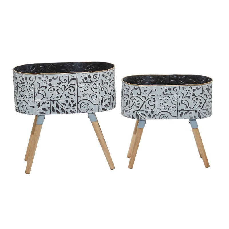 Sunnydaze Outdoor Solar Powered Water Pump and Panel Kit with Battery Pack and LED Light - 65 GPH - 78"