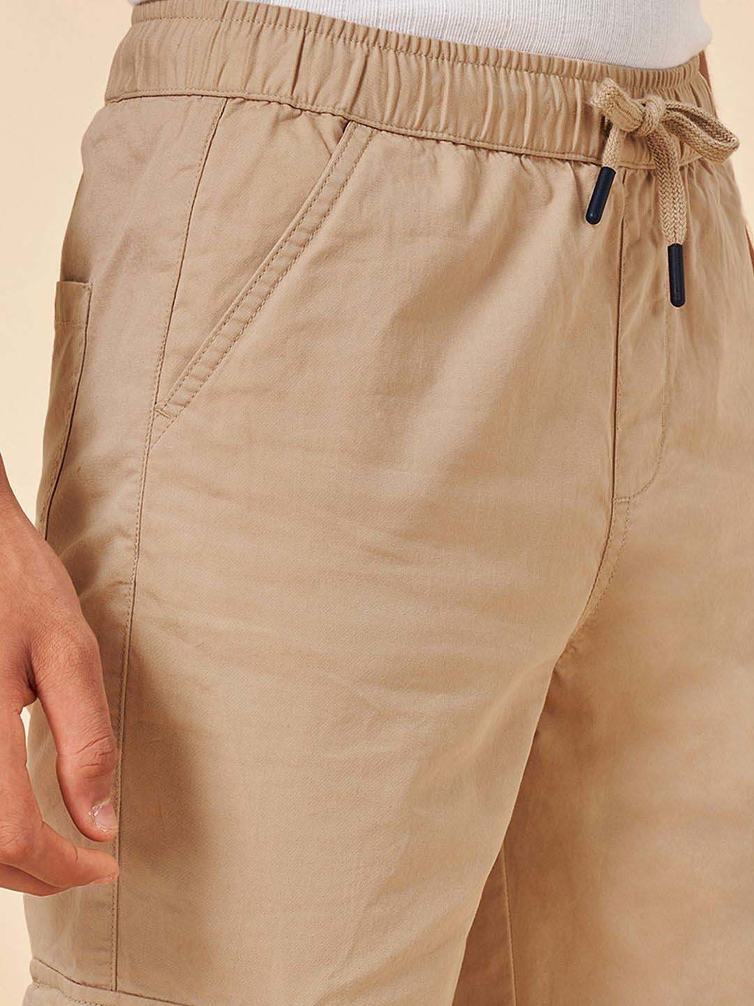 Coolsters by Pantaloons Kids Pebble Cotton Solid Shorts