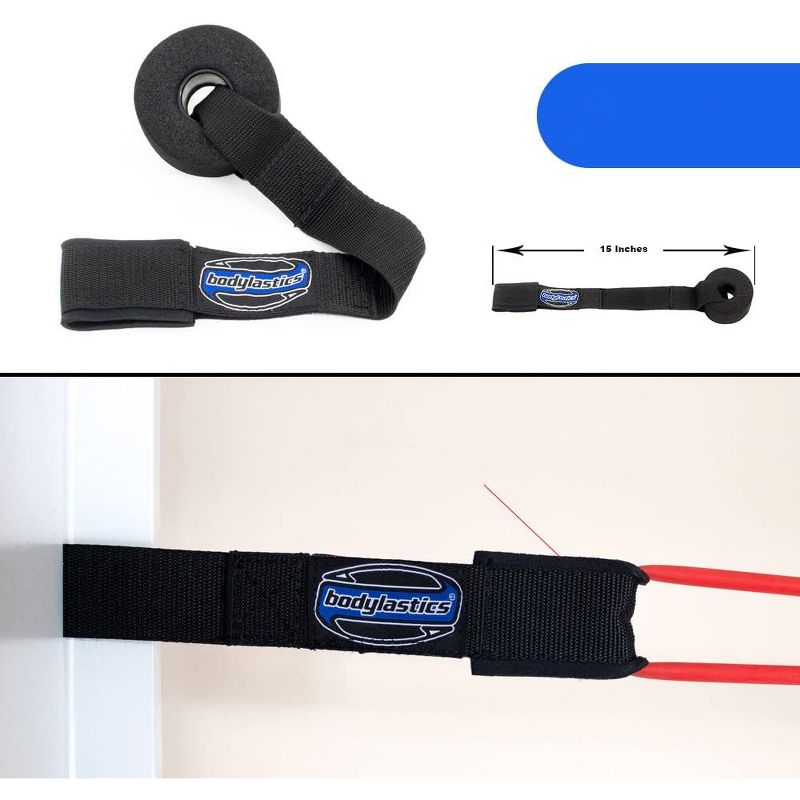 Bodylastics BLCOMP1OR1PU High Quality 23 and 30 Pound Full Body Anti Slip Resistance Clip Bands Fitness Weight Set w/ Durable Patented Locks, (2 Pack)