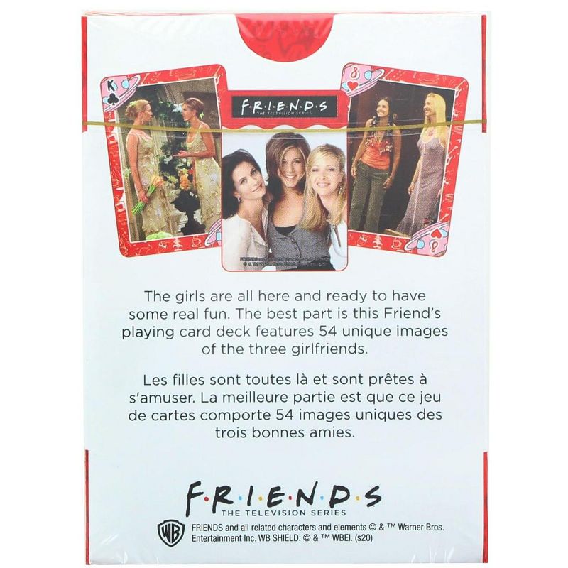 NMR Distribution Friends Girls Playing Cards | 52 Card Deck + 2 Jokers