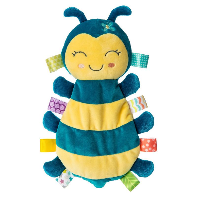 Mary Meyer Fuzzy Buzzy Bee Taggies Set - Fuzzy Buzzy Bee Lovey & Teether Rattle