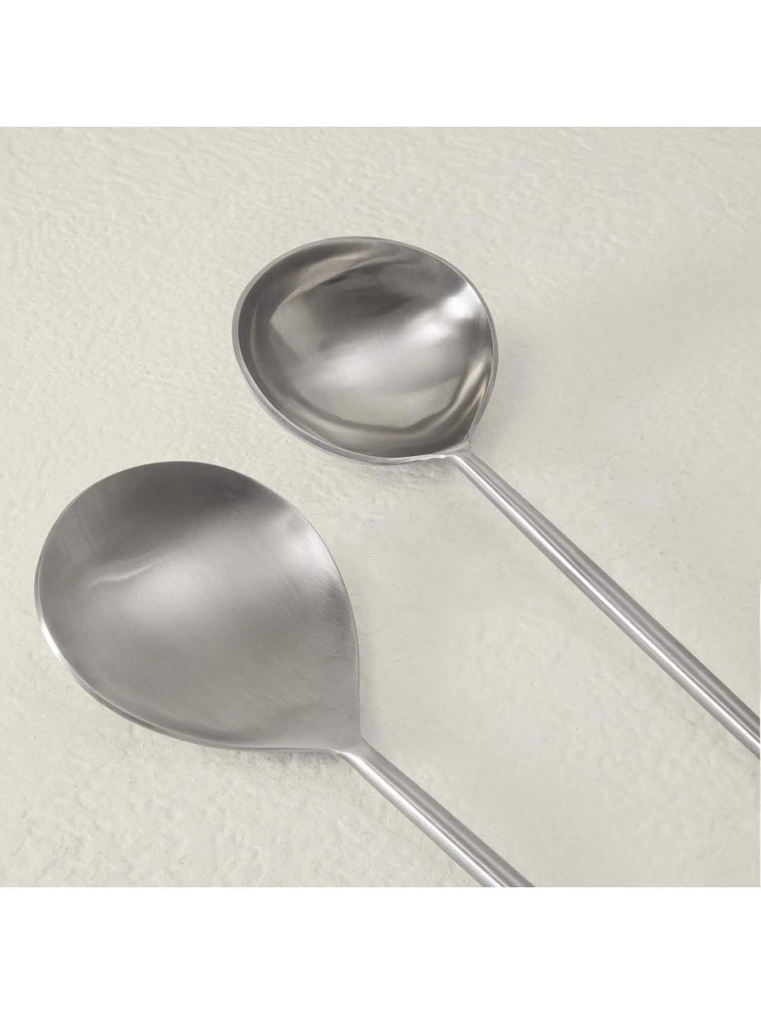 Sumeet S.S.Big Serving&Cooking Spoon Set-5pc(1 Turner,1Serving Spoon,1Skimmer,1Basting Spoon,1Ladle)