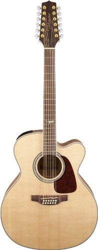 takamine gj72ce12nat jumbo cutaway 12string acousticelectric guitar