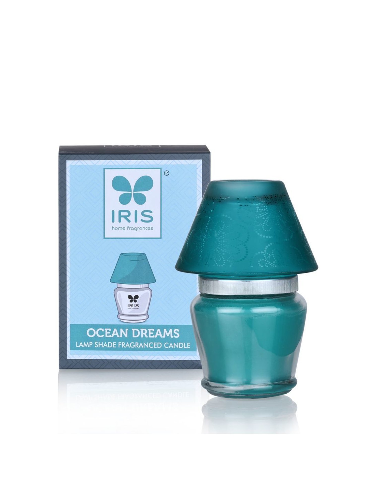 IRIS Blue Ocean Dream Lamp Shade Scented Candles