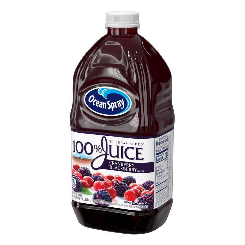 Ocean Spray 100% Cran-Blackberry Juice - 64 fl oz Bottle