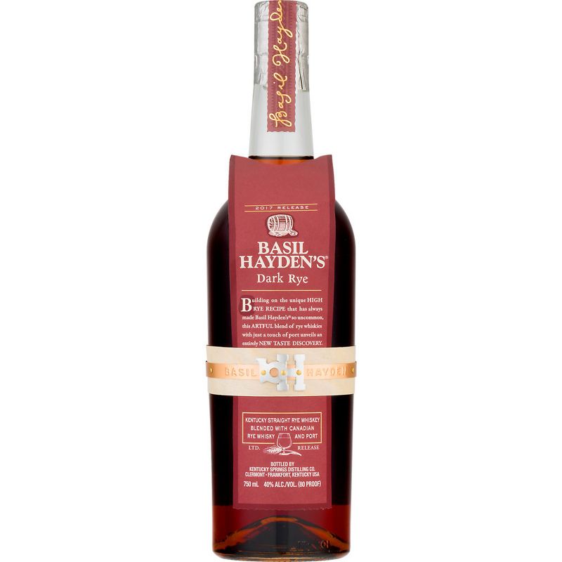 Basil Hayden's Dark Rye Whiskey - 750ml Bottle