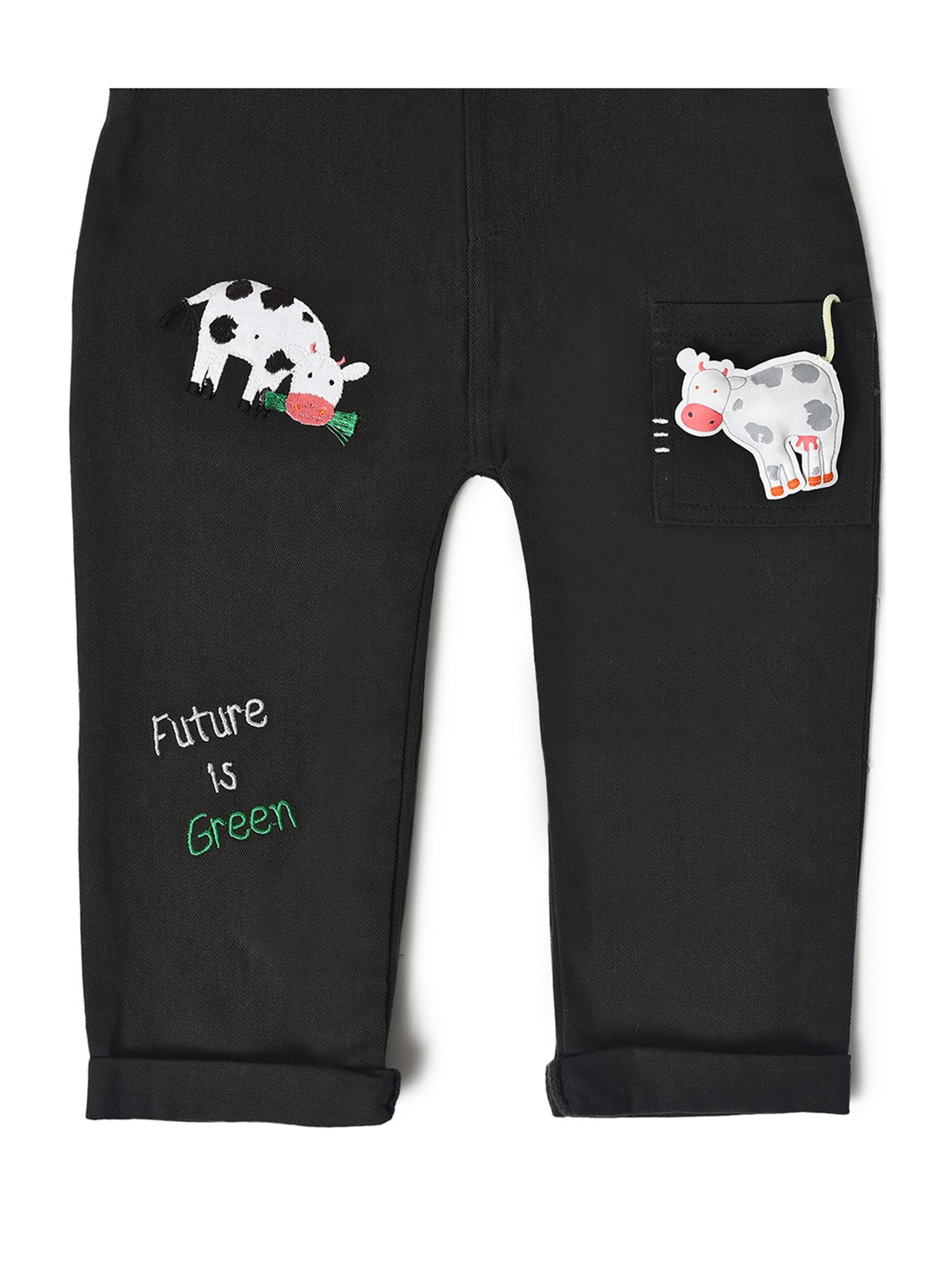 Juniors by Lifestyle Kids Mid Blue Cotton Casual Coordinate Set