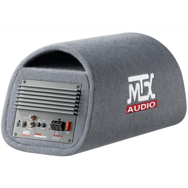 MTX Audio RT8PT 8 inch 240 Watt Loaded Subwoofer Box Enclosure Amplified Tube Vented (4 Pack)
