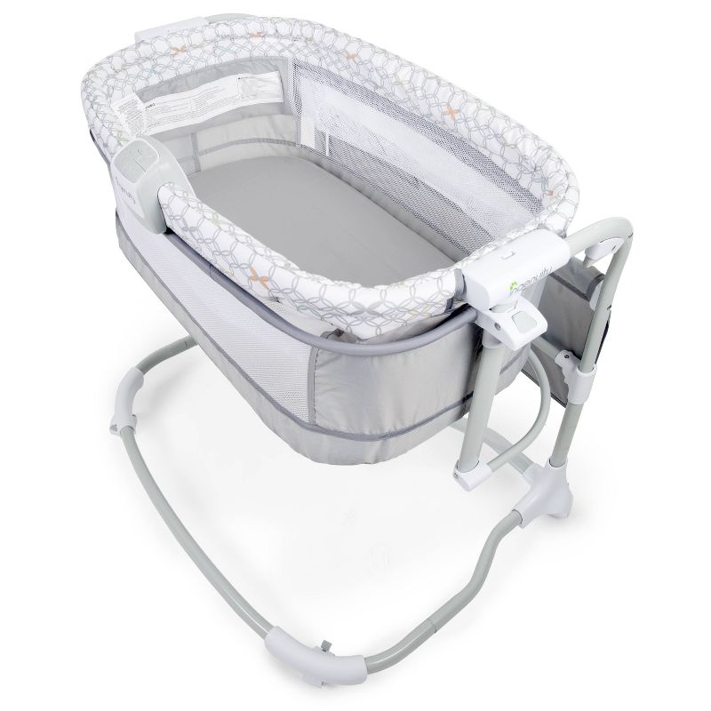 Ingenuity Dream and Grow Bedside Bassinet Fitted Sheets - 2pk