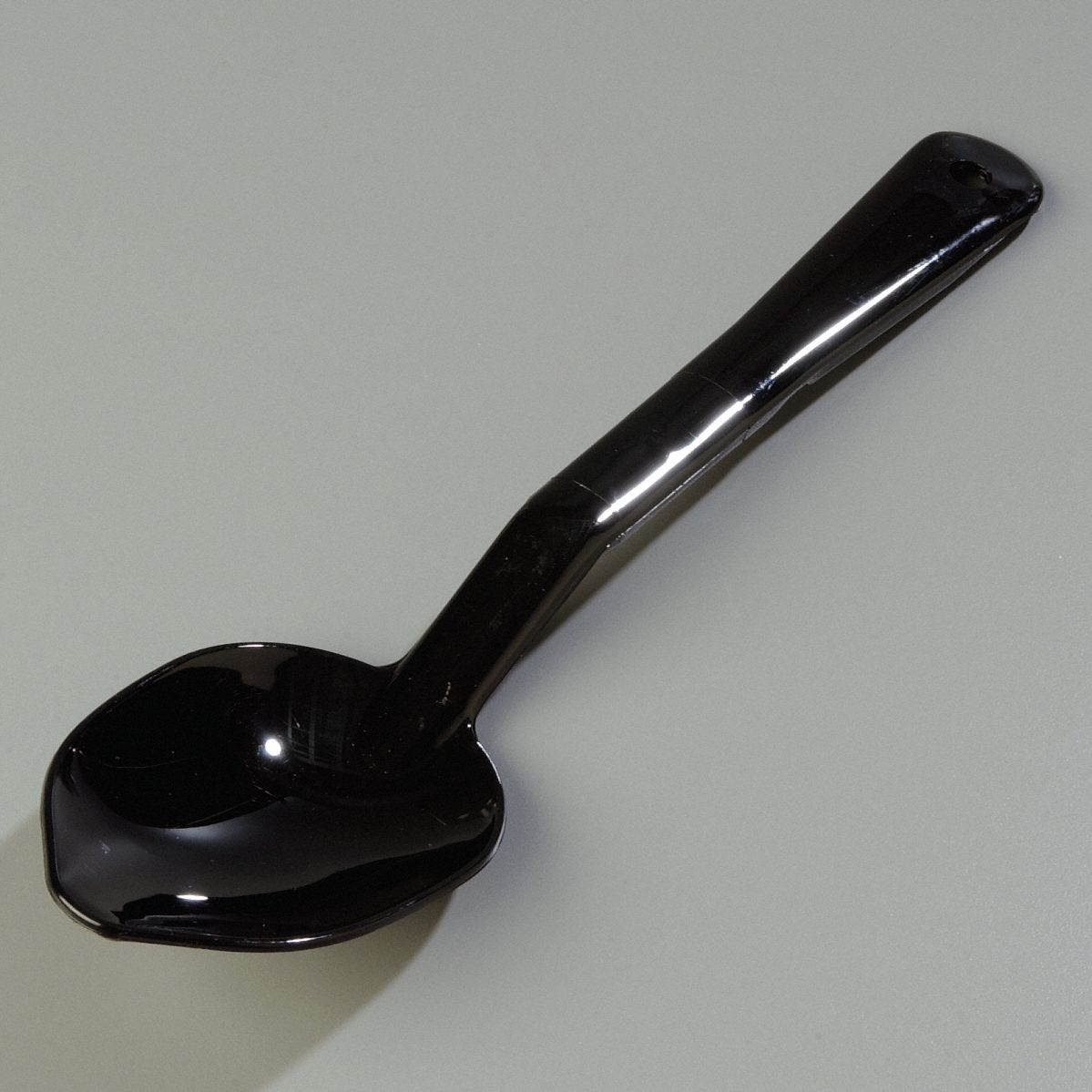CARLISLE 441003 Solid Serving Spoon,Black,11 In,PK12