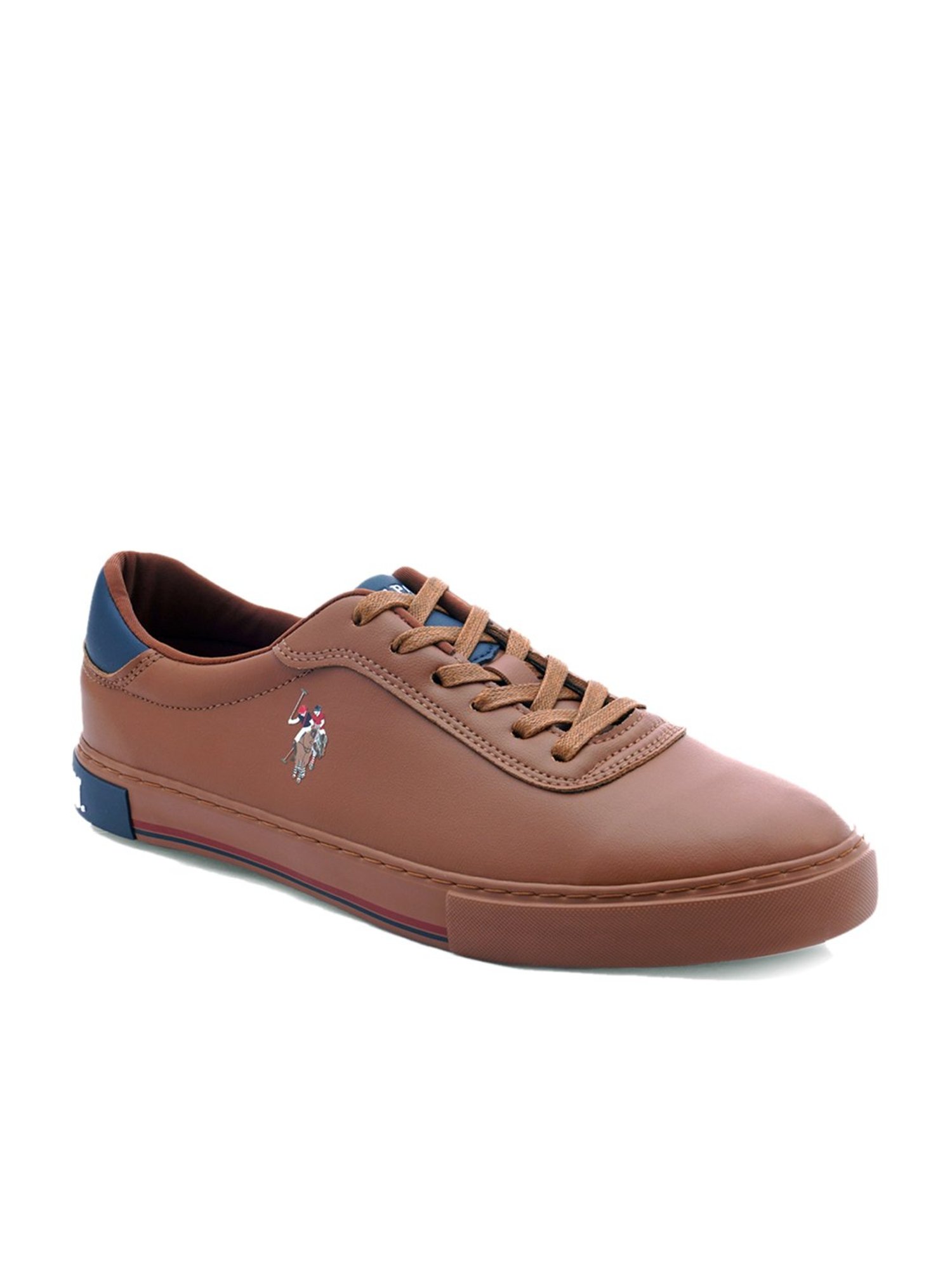 U.S. Polo Assn. Men's Tan Casual Sneakers