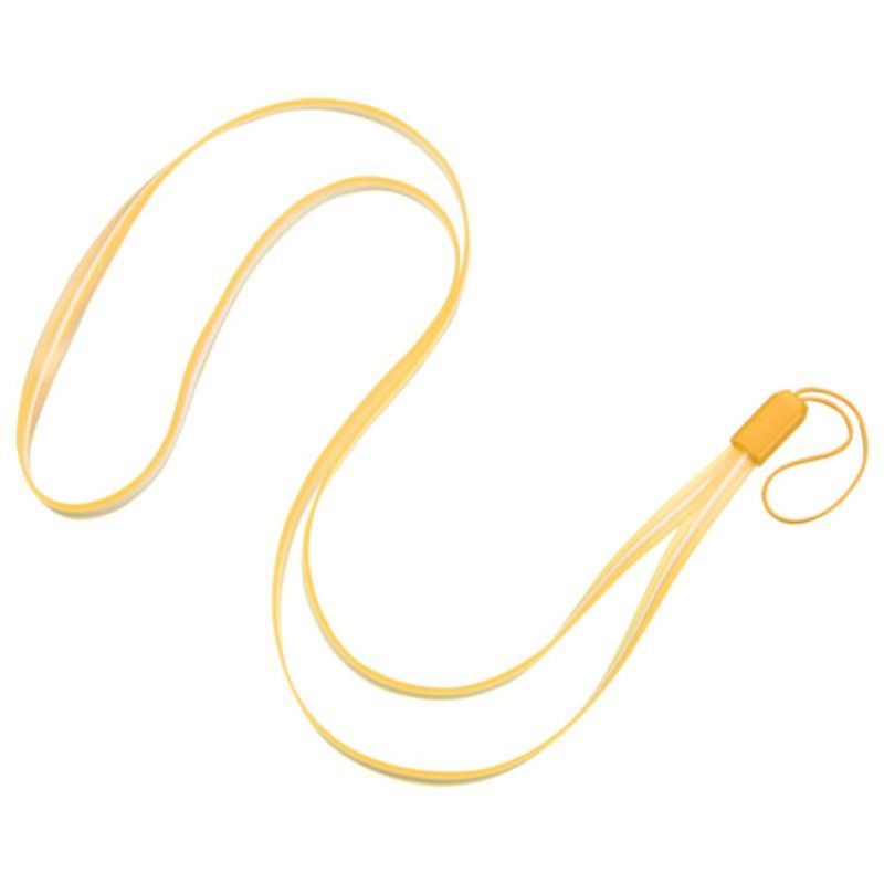MYBAT 5-Pcs 17.75 inch TPU Lanyard, Baby Yellow