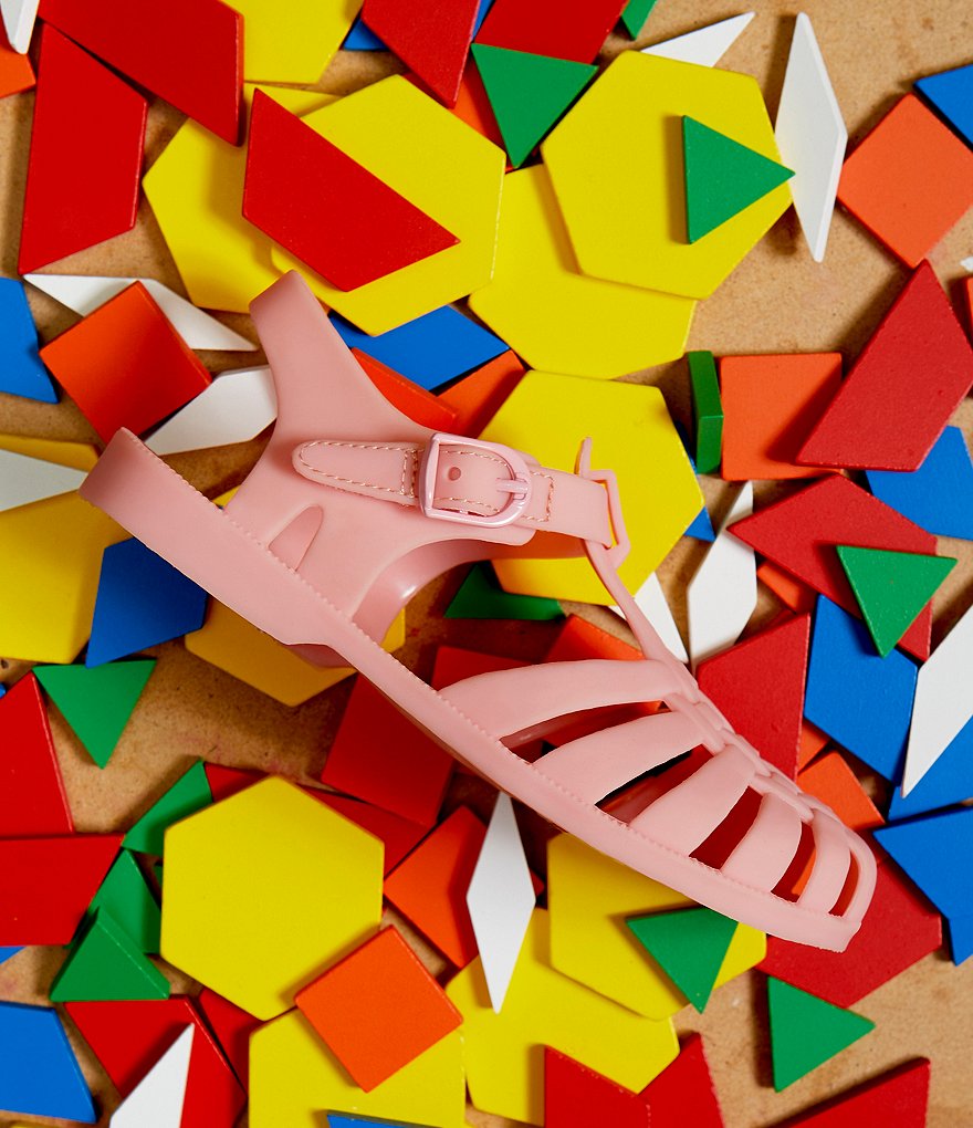 Copper Key Girls' Jelleee Fisherman Sparkle Jelly Sandals (Infant)