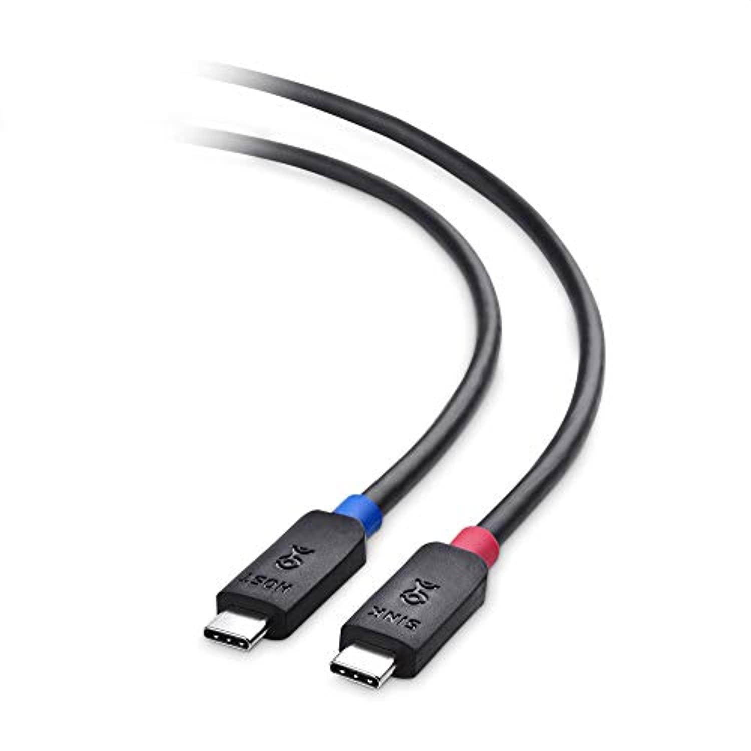 cable matters full featured usb c cable (active usb c cable) with 4k 60hz video, data transfer up to 10gbps and 60w power deliv