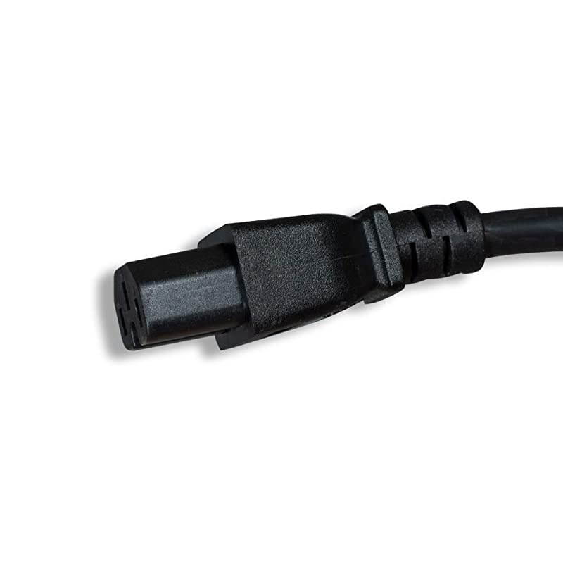 North American Power Cord NEMA5-15P to C15 14AWG 15A 6ft Black (10 Piece Per Pack)