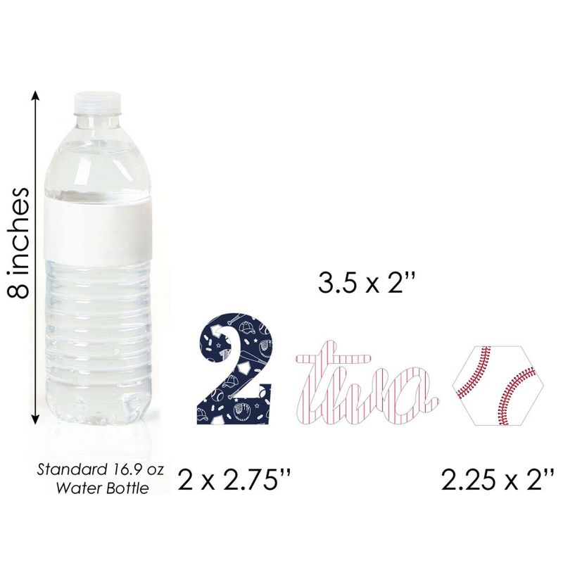 Big Dot of Happiness Blue Elephant - Boy Happy Birthday Decorations Party Banner