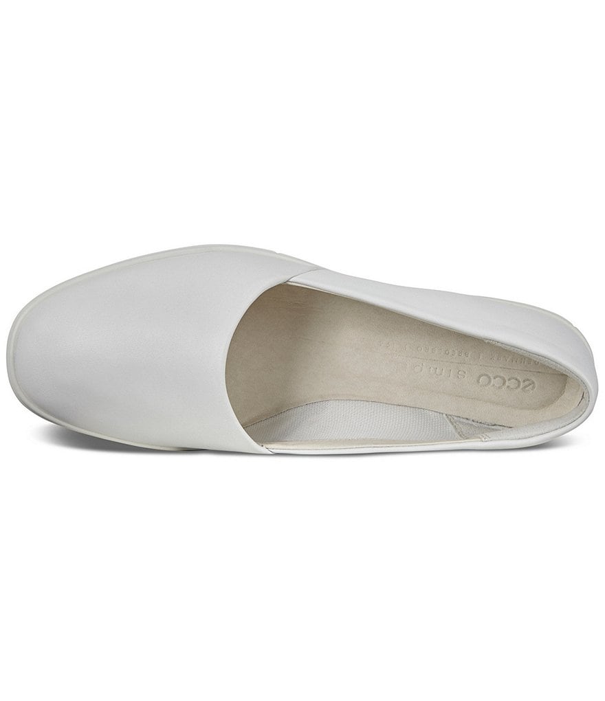 ECCO Simpil Leather Slip On Sneakers